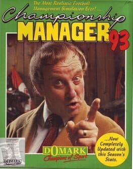 Cover art for Championship Manager '93