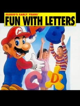 Cover art for Mario's Early Years! Fun with Letters