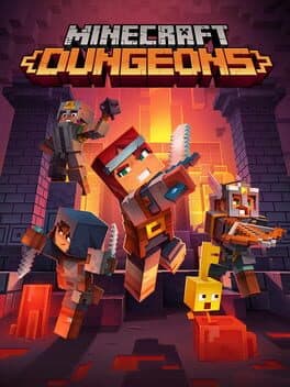 Cover art for Minecraft Dungeons
