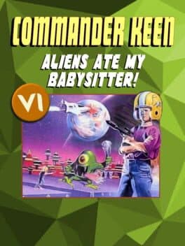 Cover art for Commander Keen in Aliens Ate My Baby Sitter!