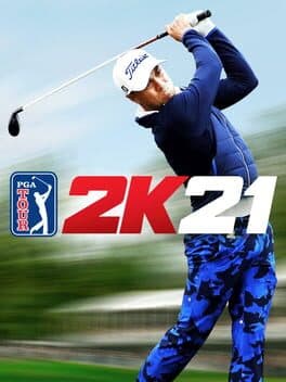 Cover art for PGA Tour 2K21