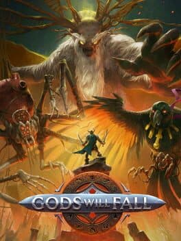 Cover art for Gods Will Fall