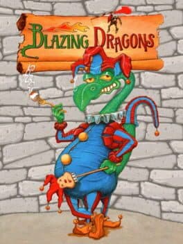Cover art for Blazing Dragons