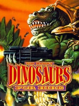 Cover art for Tom Mason's Dinosaurs for Hire