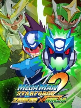 Cover art for Mega Man Star Force 2: Zerker x Ninja