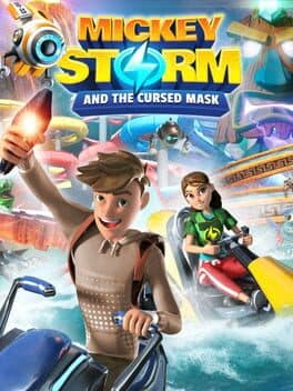 Cover art for Mickey Storm and the Cursed Mask
