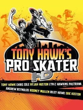 Cover art for Tony Hawk's Pro Skater HD