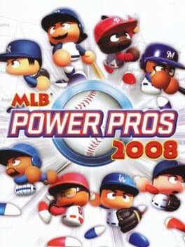 Cover art for MLB Power Pros 2008