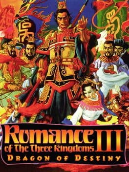 Cover art for Romance of the Three Kingdoms III: Dragon of Destiny