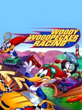 Cover art for Woody Woodpecker Racing