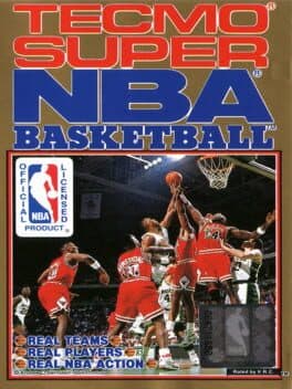 Cover art for Tecmo Super NBA Basketball