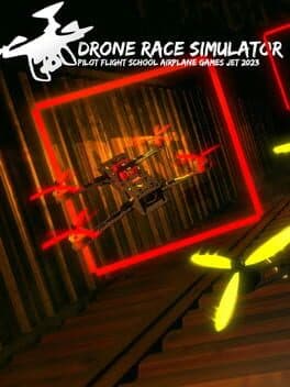 Cover art for Drone Race Simulator Pilot Flight School Airplane Games Jet 2023
