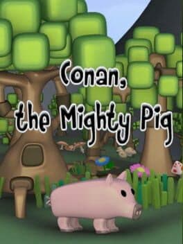 Cover art for Conan the mighty pig