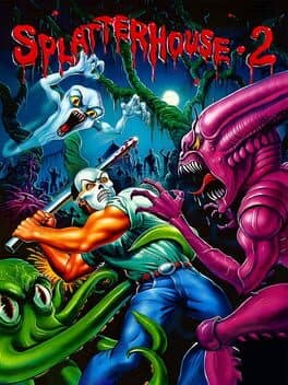 Cover art for Splatterhouse 2