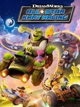 Cover art for DreamWorks All-Star Kart Racing