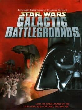 Cover art for Star Wars: Galactic Battlegrounds