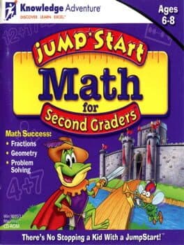 Cover art for JumpStart Math for Second Graders