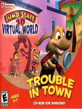 Cover art for JumpStart 3D Virtual World: Trouble in Town