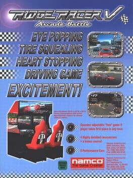 Cover art for Ridge Racer V: Arcade Battle