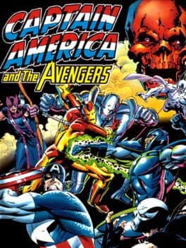 Cover art for Captain America and the Avengers