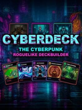 Cover art for CyberDeck: The Cyberpunk Roguelike Deckbuilder