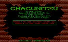 Cover art for Chagunitzu