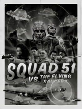 Cover art for Squad 51 vs. the Flying Saucers