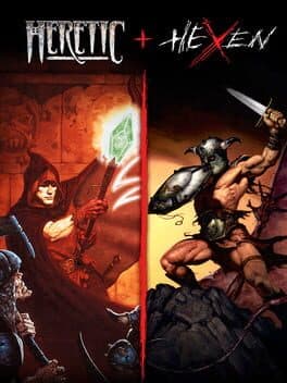 Cover art for Heretic + Hexen