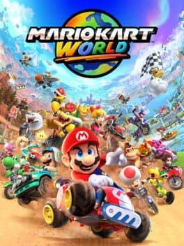 Cover art for Mario Kart World