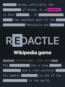 Cover art for Redactle