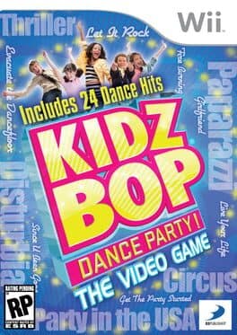 Cover art for Kidz Bop Dance Party: The Video Game